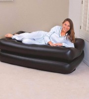 5 IN 1 DOUBLE BLACK AIR SOFA CHAIR - 2634