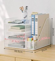 Premium Metal Desk Organizer
